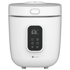 이놀 100도 저소음 올스텐 가열식 3.5L 신생아 아기가습기 상부급수 밥통가습기, 화이트 [EW006]