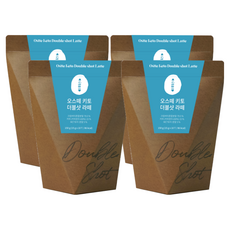 오스떼 방탄커피 (더블샷 라떼) 버터 키토커피 무설탕, 4박스, 15g, 10개입