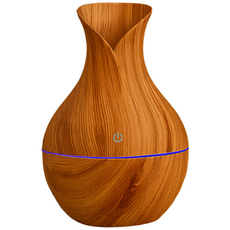 라온플로우 미니 우드미스트 무소음 가정용 가습기 휴대용, 플로럴, 소프트브리즈