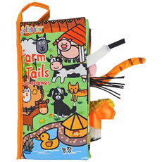 졸리베이비 꼬리책 한영버전 2권 세트, 농장테일즈(한영) + 플러쉬테일즈(한영) + 증정품, 1개