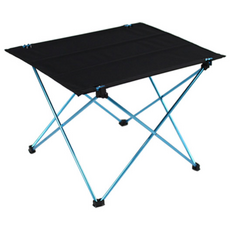 KOOLMAN(쿨맨) 백패킹 초경량 접이식 캠핑 테이블, 스카이블루