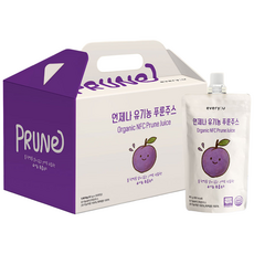 에브리유 NFC착즙 유기농 푸룬주스 20포 임산부 저당 푸룬 딥워터, 20개, 80ml