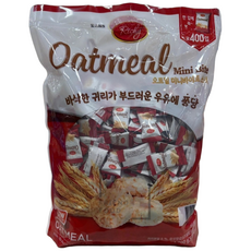 오트밀미니바이트 곡물과자 오트밀과자, 2.5g, 400개