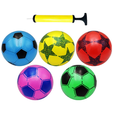 UB toy 축구탱탱볼 실내공놀이 에어펌프제공, 5개, 5종류골고루