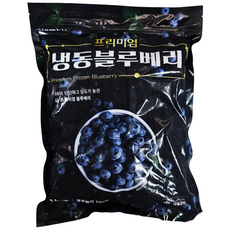 [굿챈스]냉동 블루베리 벌크 대용량, 10개, 1kg