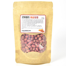 굿프렌즈 볶음땅콩 레드땅콩 적땅콩, 10개, 100g