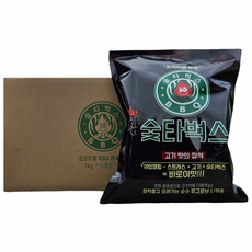 숯타벅스 구이용 바베큐 참숯(장갑+추가사은품 증정) 5kg_(1kg*5개) 캠핑용, 1kg, 5개