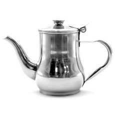 대경 밸리형 주전자 스텐 미니 육수 차 업소용 6size, 1800ml, 1개, 스텐-6호