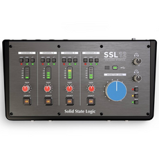 [기어라운지 정품] Solid State Logic SSL 12 전문가용 USB 오디오 인터페이스 홈레코딩 스튜디오 장비 (4K 지원)