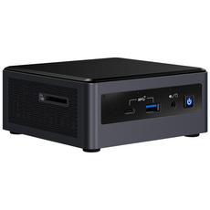 ASUS 미니PC 10세대 i3 무선랜 내장 M.2 SSD [RK], NUC10i3FNH, WIN11 Pro, 256GB, 8GB, 블랙