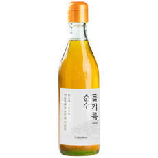 대한민국농수산 저온압착 순수 들기름 생 기름, 1개, 350ml