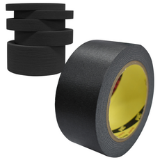 3M 2510 흑색 마스킹 종이 화지 테이프, 3M 2510 흑색 마스킹테이프 15mm, 1개