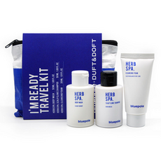블루폴 아임레디 트래블키트 허브스파 3종 여행용 세면도구세트, 2개