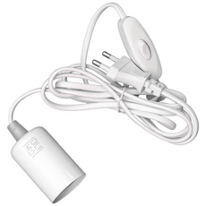 마녀박스 식물등 소켓 E26 도자기 조명 전구소켓 전등 행잉소켓 LED, 행잉소켓 E26 2.5m, 1개, 화이트