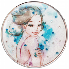 STYLE71 Full Cover奢華遮瑕氣墊粉餅 15g, 21 Light Beige(色號) Aqua Girl(外殼), 1個