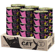 펫레터 촉촉육즙 고양이 최애 습식캔, 85g, 24개, 닭고기&생선