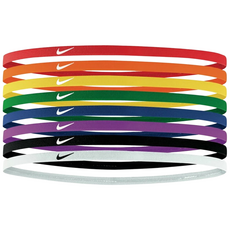 나이키 칩 스포츠 헤드밴드 헤어 밴드 팩 2.0 BN, 1세트, 무지개