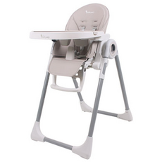 베이블퓨어리 NEW 유아 하이체어, 라이트그레이