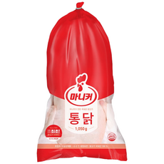 마니커 무항생제 생닭(통닭) 11호 [냉장 1 050g] 국내산 당일생산, 1.05kg, 3개