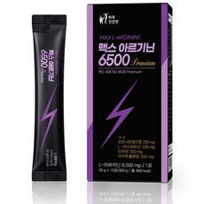 하루건강엔 맥스 아르기닌 6500mg 마카 레시틴 아연, 4박스