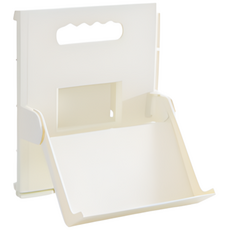 [스페이스올] 부착형 접이식 신발 정리대 (2개입) - 현관 욕실 좁은 공간 신발 수납 해결!, 2개, 화이트