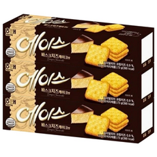 해태제과 에이스 바스크 치즈케이크맛, 73g, 3개