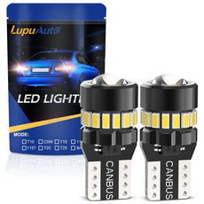 로푸 18DW 차량용 LED 실내등 번호판 번데기전구 화이트 색감, 1세트, T10