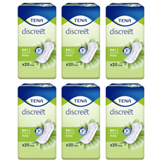테나 레이디 요실금 패드 미니, 20개입, 6개