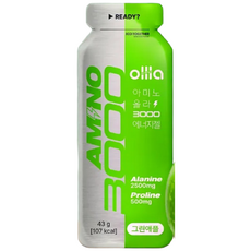 올라 아미노 3000 마라톤 에너지젤 러닝 자전거 파워젤, 10개, 43g