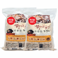 국산100% 직접 도정한 우리쌀로 만든 구수하게 끓여 먹는 형제곳간 속편한 누룽지 3kg, 2개