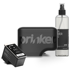 프링커M 블랙타투 세트(1초타투 디바이스+블랙잉크+스킨프라이머+피부용가이드)