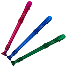 엔젤악기 투명 리코더 ASRG-300T 저먼식, 블루, 1개