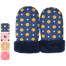 카카오프렌즈 스웨이드벙어리장갑 [패턴-90001]