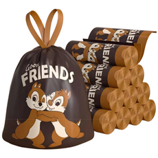 [당일출고] 두꺼운 손잡이 끈 쓰레기봉투 다용도 120매 음식물 차량용 쓰레기 봉투 프랜즈, 120개, 10L