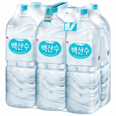 백산수, 2L, 6개