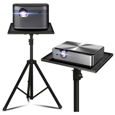 털보몰 빔프로젝터 삼각대 거치대 스탠드 플레이트 포함 풀세트 브라켓, 1개