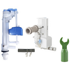 그린북스 + 대림바스 변기부속품 원피스양변기 볼탑 필밸브 + 분사펌프CC-213용 신형부속, 1개