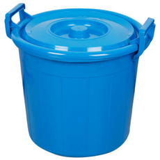 카시안 만능용기 (청 20L) GD 대용량 음식물 쓰레기통 휴지통, 청색 만능용기 20L