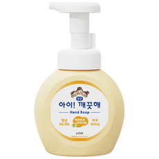 아이깨끗해 핸드워시 순 보송보송 파우더향, 250ml, 16개
