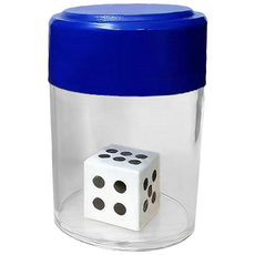 [KC인증] JL매직 주사위 한개가 순식간에 작은 주사위 8개로 바뀌는 마술 폭탄주사위(Bomb Dice)고급형(원형 흰색주사위), 1세트