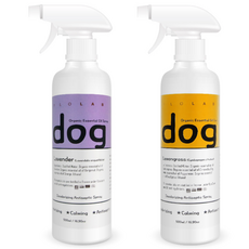 FLOLAB 狗狗有機原料殺菌除臭劑 薰衣草香 500ml + 柑橘香 500ml, 1套