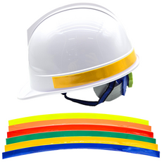 안전모 반사띠 식별띠 고휘도 반사지 사용 2cm, 적색, 1개