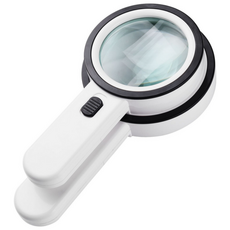 빅사이즈 125MM 30배 LED돋보기 DOT-101, 107mm / 30배, 1개, 107mm / 30배