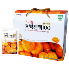 은하식품 유기농 호박즙, 50개, 100ml