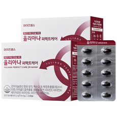 [갱년기 여성건강] 유한양행 율리아나 퍼펙트케어 120캡슐, 2개, 61.2g