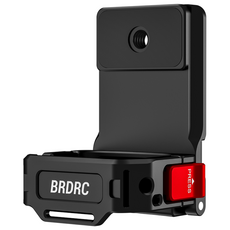 BRDRC 휴대용 마그네틱 거치대 DJI OSMO Pocket 3 전용 자석 스탠드 확장 악세서리 호환, 1개, Black