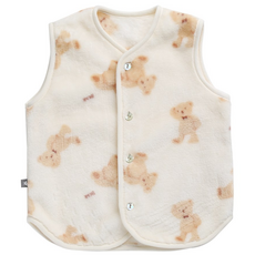 그린베베 겨울용 포근베어 극세사 조끼