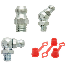 독일 제조 강철 구리스니플 M6 M8 R1/8 M10 (DIN3402) 마개별도, M6-일자, 1개