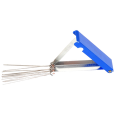 화구바늘 산소바늘 팁크리너 롱타입 130mm 용접화구 청소 바늘, 1개