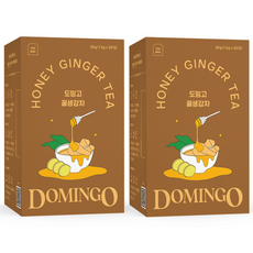 DOMINGO 蜂蜜薑茶包, 1.5g, 20包, 2盒